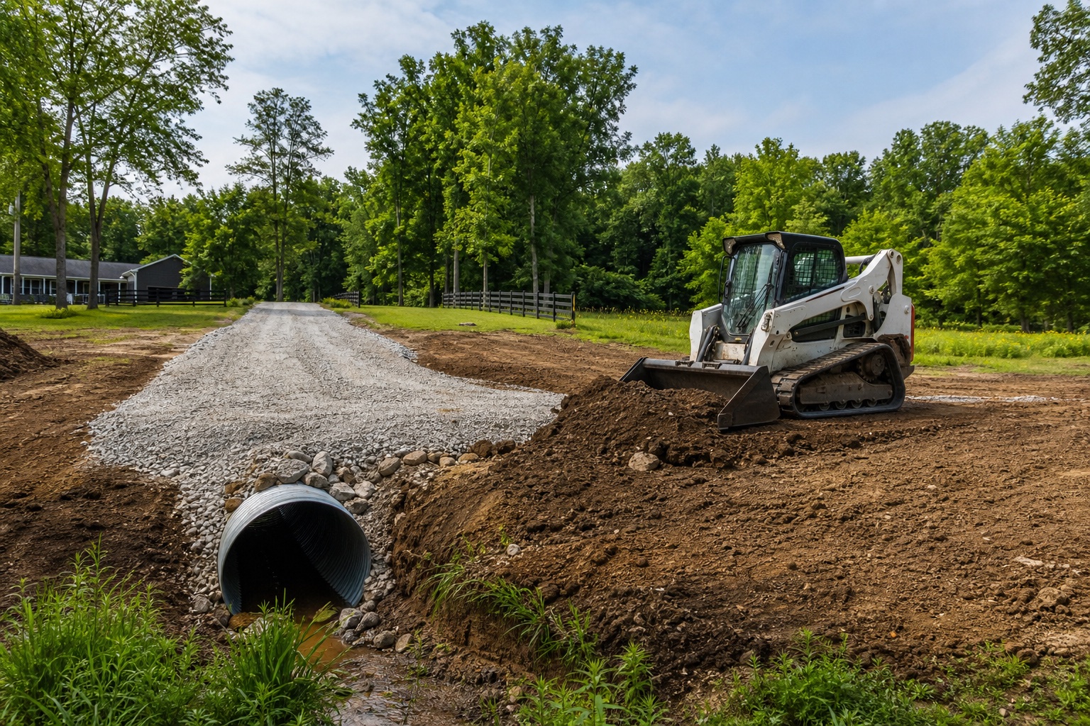 Excavation Contractor in Huron, Lorain, Ashland, and Erie Counties: What Landowners Should Know — Apex Land Services project and education article
