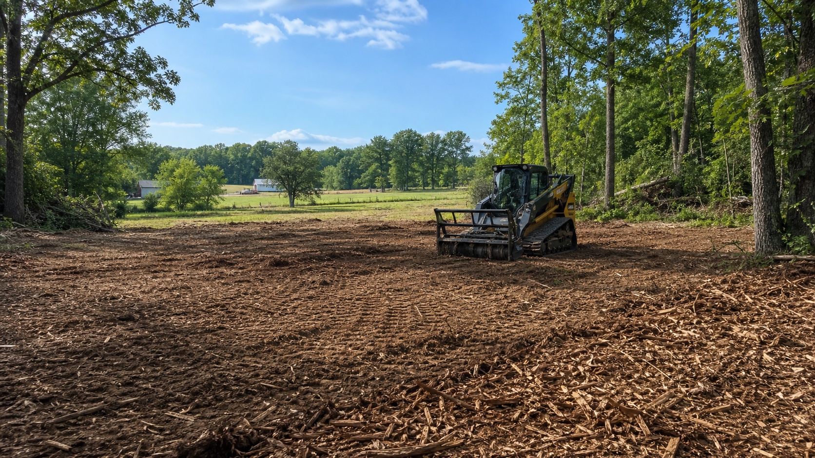 Pole Barn Site Prep in Northeast Ohio: Clearing, Driveways, Drainage, and Pad Planning — Apex Land Services blog
